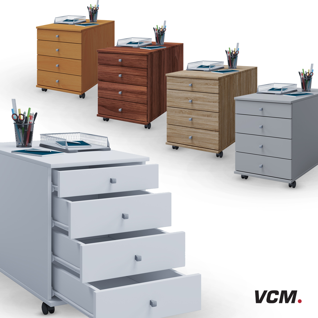 VCM® · Rollcontainer „Lona Maxi“ Farben 5 – VCM24 ·