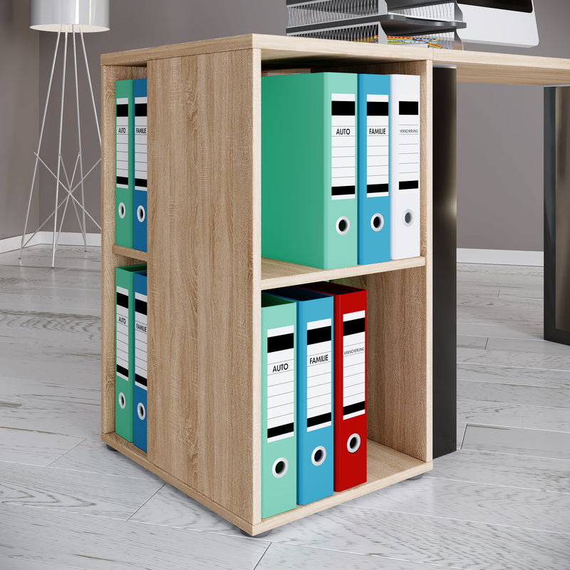 Holz Rollcontainer – Bürocontainer „Lona“ Sideboard VCM24